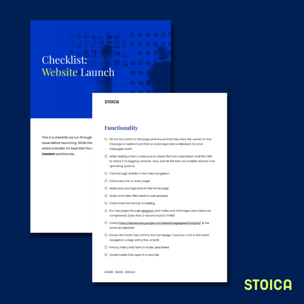 Website-launch-checklist